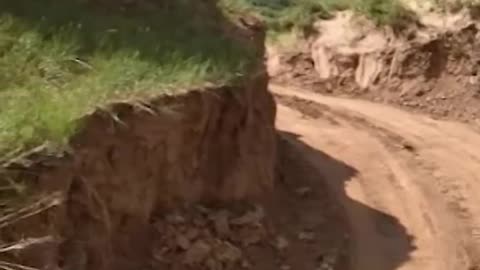 Great Wall of China damaged