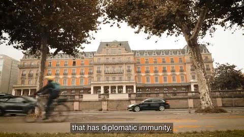 W.E.F. has diplomatic immunity in Switzerland.