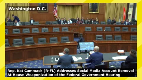 Rep. Cammack Addresses Social Media Account Removal
