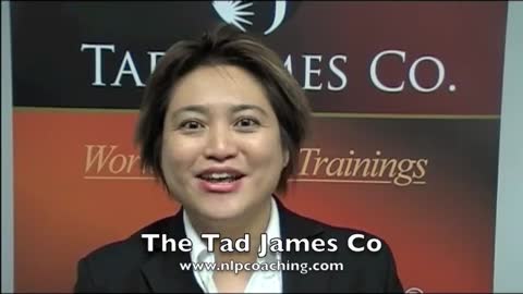 NLP Coaching | Tad James NLP Master Practitioner 2012: Sue Boey
