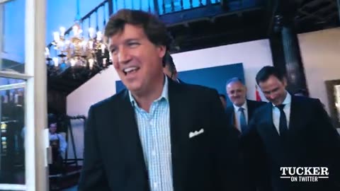 Tucker Carlson Meets With President of Serbia