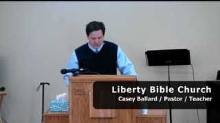 Liberty Bible Church / How to Obtain Eternal Life / Luke 10:25-37