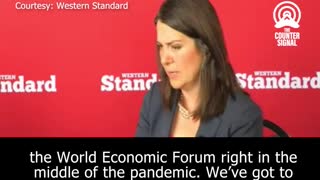 Danielle Smith Questions Alberta Health’s Deal With the World Economic Forum