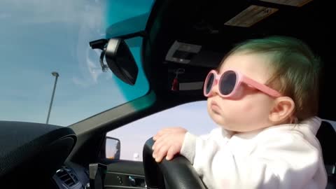 Baby turned driver,😊😊😊, funny videos, kids funny videos,