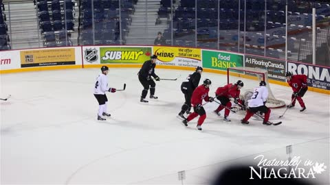 Canadian World Juniors Championship Team in St. Catharines