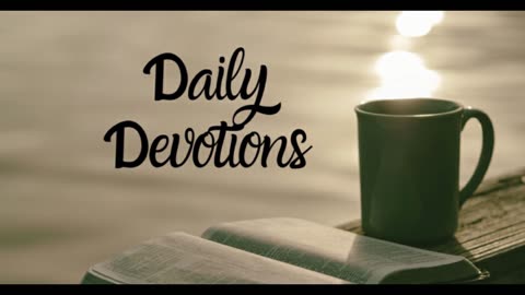 The Trinity ~ Matthew 3.13-17 ~ Daily Devotion
