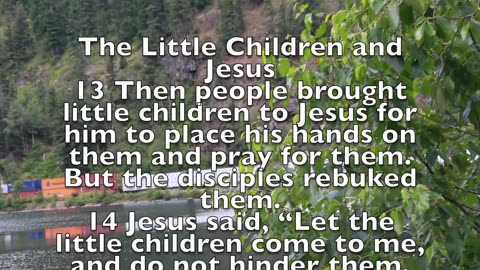 Jesus Welcomes the Little Children