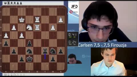 Best chess commentry| Alireza vs Magnus Carlsen |#chess