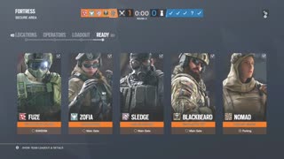 Rainbow six siege game play