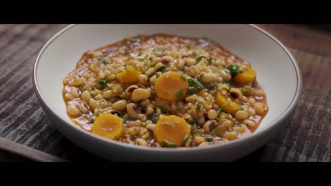 Brown Rice and Black Eyed Beans