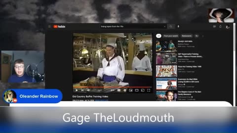 Gage watches Old Country Buffet Training Video (2022) (Gage TheLoudmouth Repost)