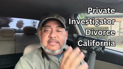 Private Investigator Divorce California #privateinvestigator