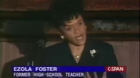 Ezola Foster Rediscovered A Speech from 1997 Exposing The Left's Racist Gameplan