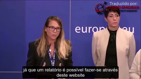 Conferência de imprensa após CEO da Pfizer se recusar a responder perante o Parlamento Europeu