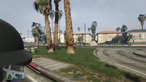 My first ever kill in GTA 5 Online