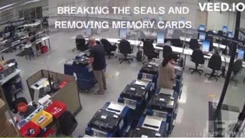 VIDEO: Maricopa County, AZ Breaks the Law! Break Seals on Election Machines & Switch Tested Cards for Illegal Ones