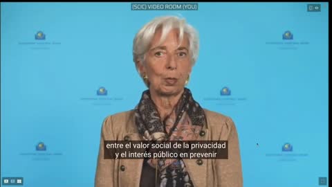 Christine Lagarde ya anuncia el fin del dinero en efectivo (Digital Euro Conference, nov.2022).