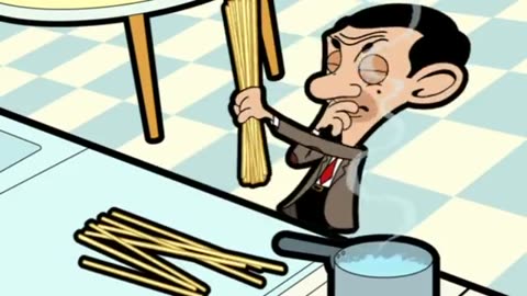 Cooking Spaghetti | Mr. Bean
