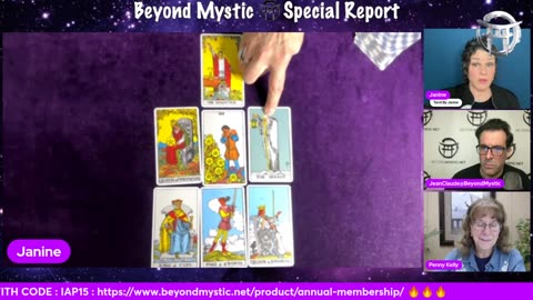 Tarot By Janine - THE PUTIN INTERVIEW with PENNY, JANINE & JEAN-CLAUDE - FEB 7