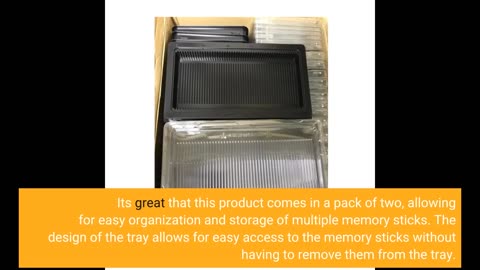 Package Tray with Cover fit 50PCs #DDR4 SODIMM/Notebook/Laptop-Overview
