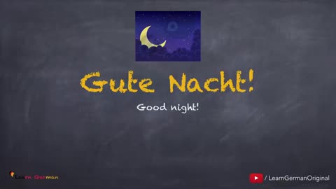 Learn German Language Lesson-1