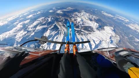 GoPro Awards_ Combining Skydiving + Skiing in the French Alps _ Fred Fugen