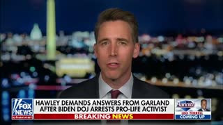 Sen Hawley Shreds Biden For Targeting Pro-Lifers After Shocking Raid