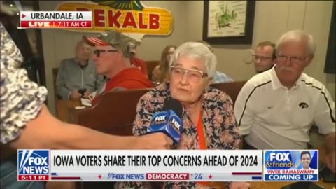 80-Year-Old Iowa Woman Gives Brutally Honest Answer to Question about Joe Biden
