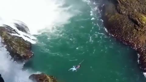 Would you dare try this rope jump?