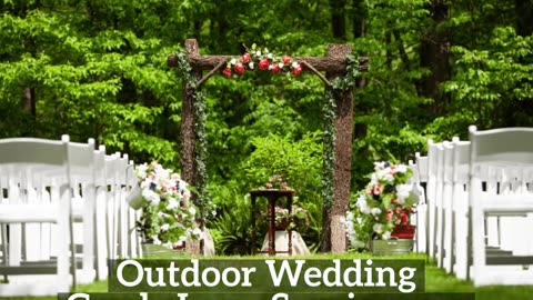 Outdoor Wedding Hagerstown Maryland Landscape Company
