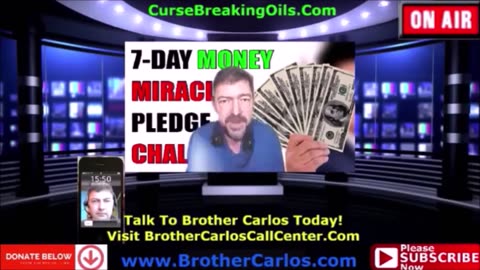 7 Day Financial Miracle Prayer - Brother Carlos Money Financial Prayer #money #Jesus #God