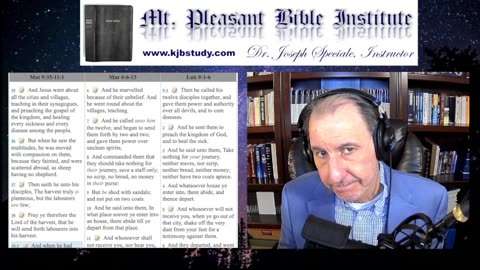 Mt. Pleasant Bible Institute (03/13/23)- Matthew 10:1-2