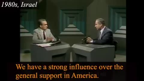 NETENYAHU WE CONTROL AMERICA - 1980's INTERVIEW