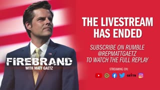 Episode 99: Team Tucker – Firebrand with Matt Gaetz