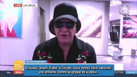 Gene Simmons / KISS - Fermez-la… faîtes-vous vacciner !