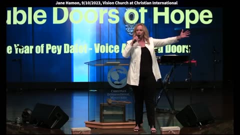 Jane Hamon 5784: Unlocking the Double Doors of Hope (Hosea 2:15)