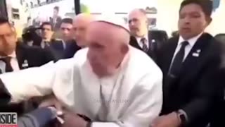 Pope Francis Bows To His Masters