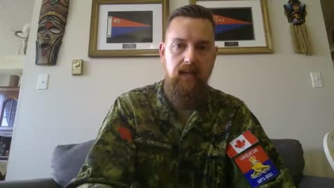 Canadian Armed Forces Officer Steven Chledowski Speaks Out Against Political & Medical Tyranny