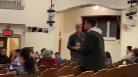 AOC gets scorched by citizens at speaking engagement.