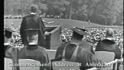 Kennedyjev mirovni govor 10. 6. 1963 | podnapisi SL
