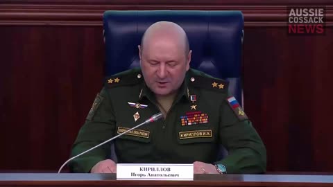 RUSSIAN GENERAL IGOR KIRILLOV QUOTED THE STEW PETERS SHOW FRIDAY IN A BRIEFING