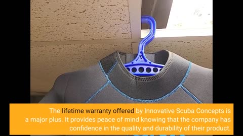 View Remarks: Innovative Scuba Concepts Girder Wetsuit Hanger With Lifetime Warranty