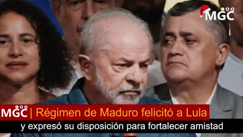 Maduro felicitó a Lula y expresó su disposición para fortalecer amistad