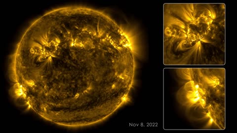 NASA's Latest Video of The Sun