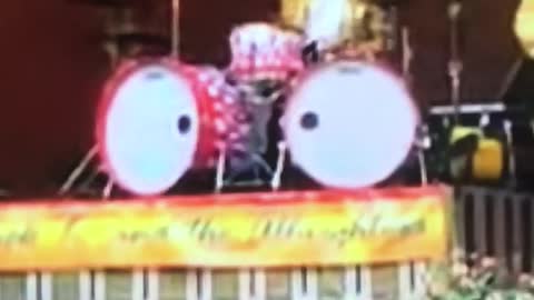 Drummer at the wrong gig