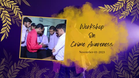#Seminar on Crime Awareness at Shivnath Singh College Gwalior Madhya Pradesh India