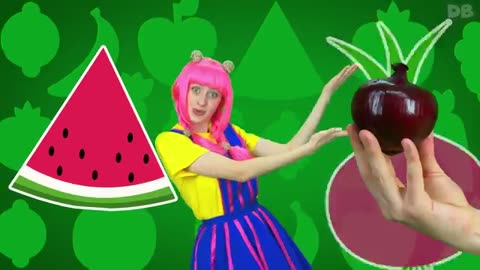 Yummy Fruits & Vegetables | D Billions Kids Songs