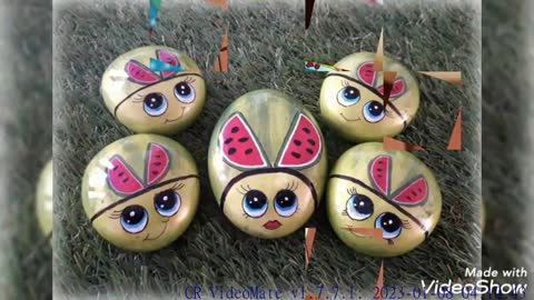 80 Rock Painting Ideas rock crafts, painted rocks, stone painting