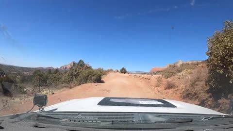 F150 off roading at Schnebly Hill Road, Sedona Arizona, March 2021