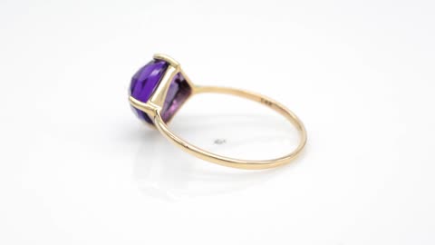 Amethyst Wedding Rings | Chordiajewels.com